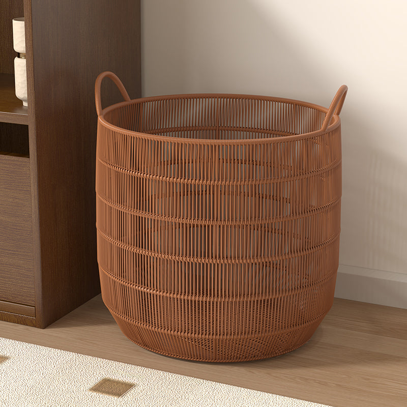 Women's laundry basket made of high-quality woven material with stylish handles Kalsten