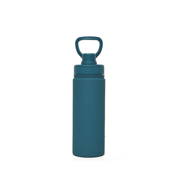 Unisex Practical Insulated Drinking Bottle with Carry Handle Kalsten