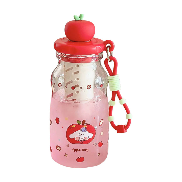 Ladies trendy and practical water bottle with fruit lid Kalsten