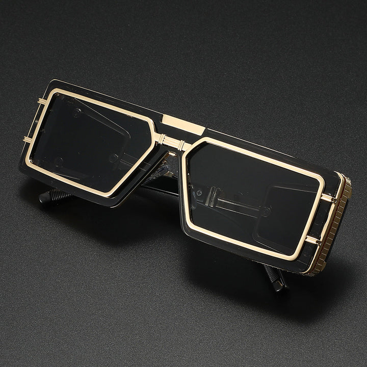 Ladies Fashion Designer Sunglasses with Generous Frame and Stylish Accent Kalsten