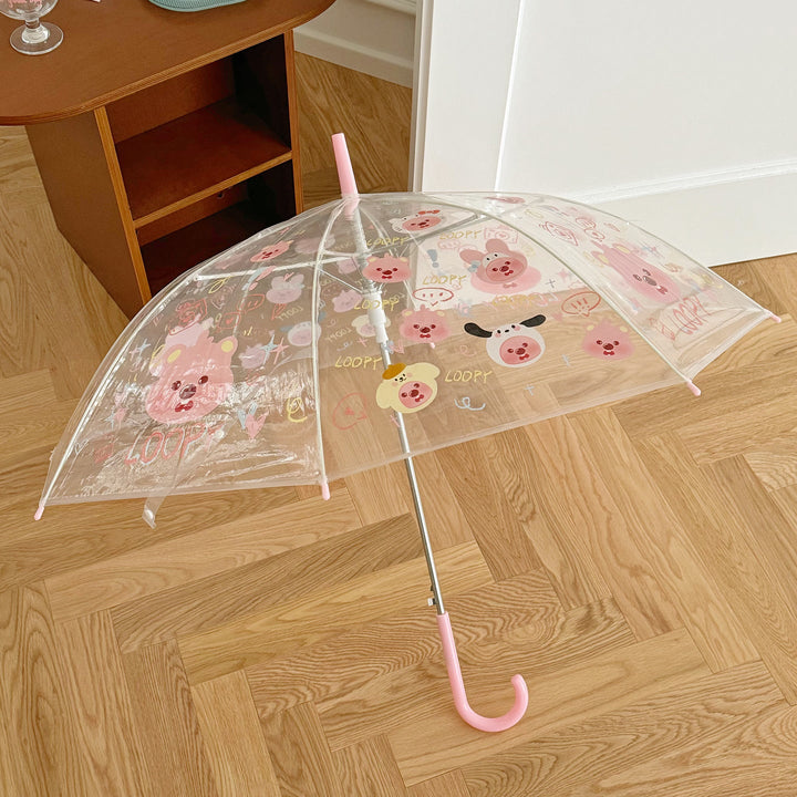 Ladies Foldable Umbrella with Cute Animal Motifs Kalsten