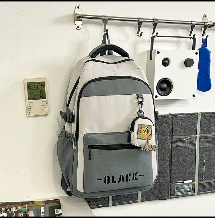 Multi-Compartment Casual Travel School Backpack