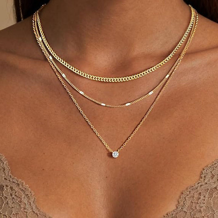 Multi-Layered Chain Necklace Kalsten