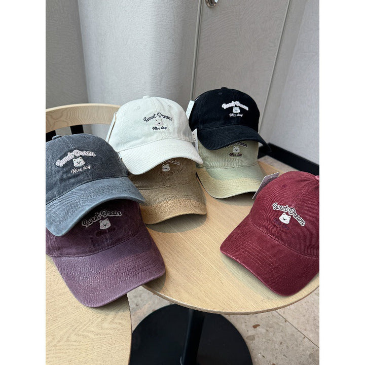 Women's Playful Embroidered Cap Kalsten