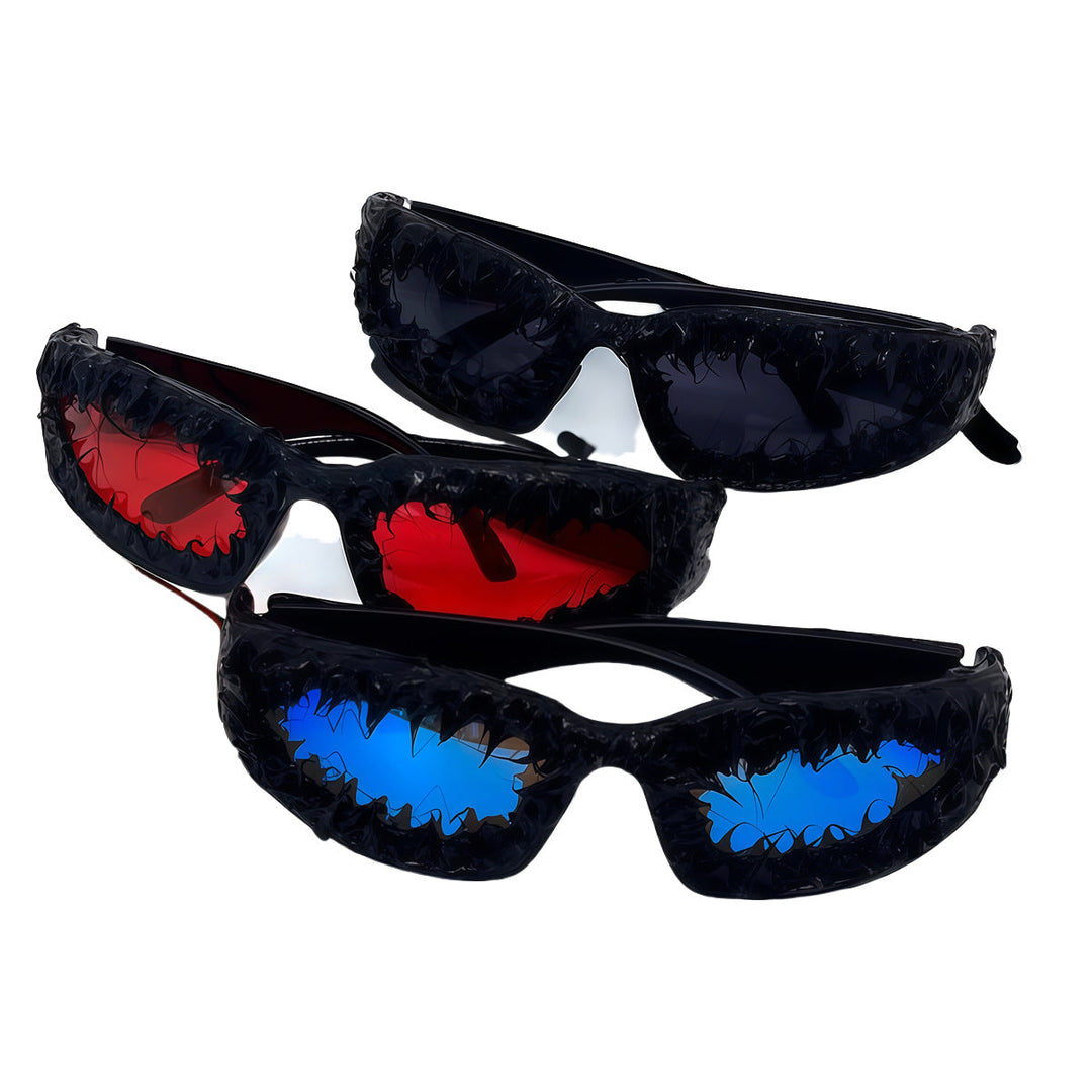 Ladies unique sports sunglasses in futuristic design Kalsten
