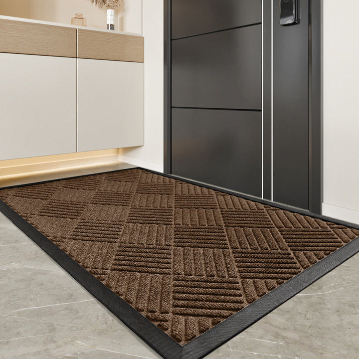 Durable Chevron Design Entrance Mat Kalsten