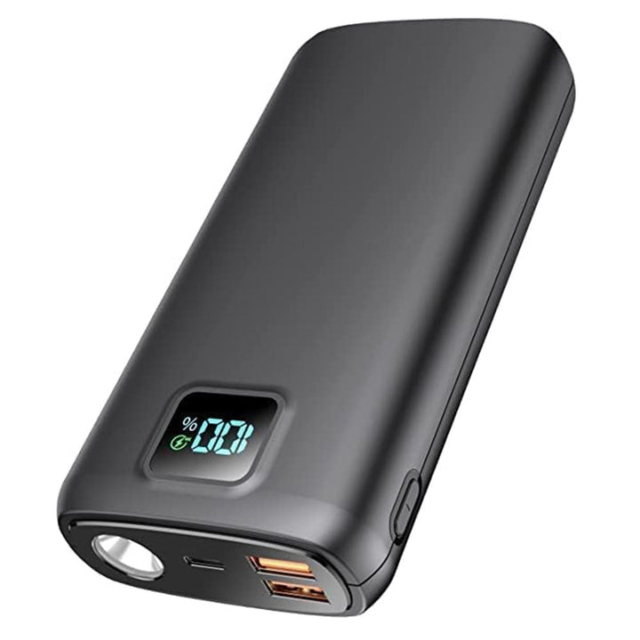 Portable power bank with digital LED display and flashlight function Kalsten