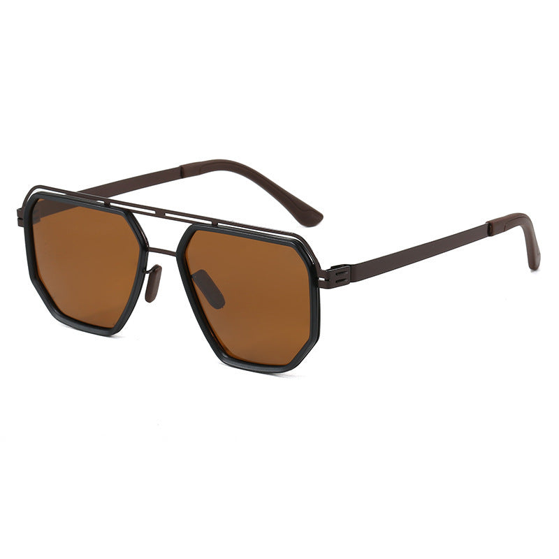 Ladies stylish octagonal sunglasses with stylish frame Kalsten