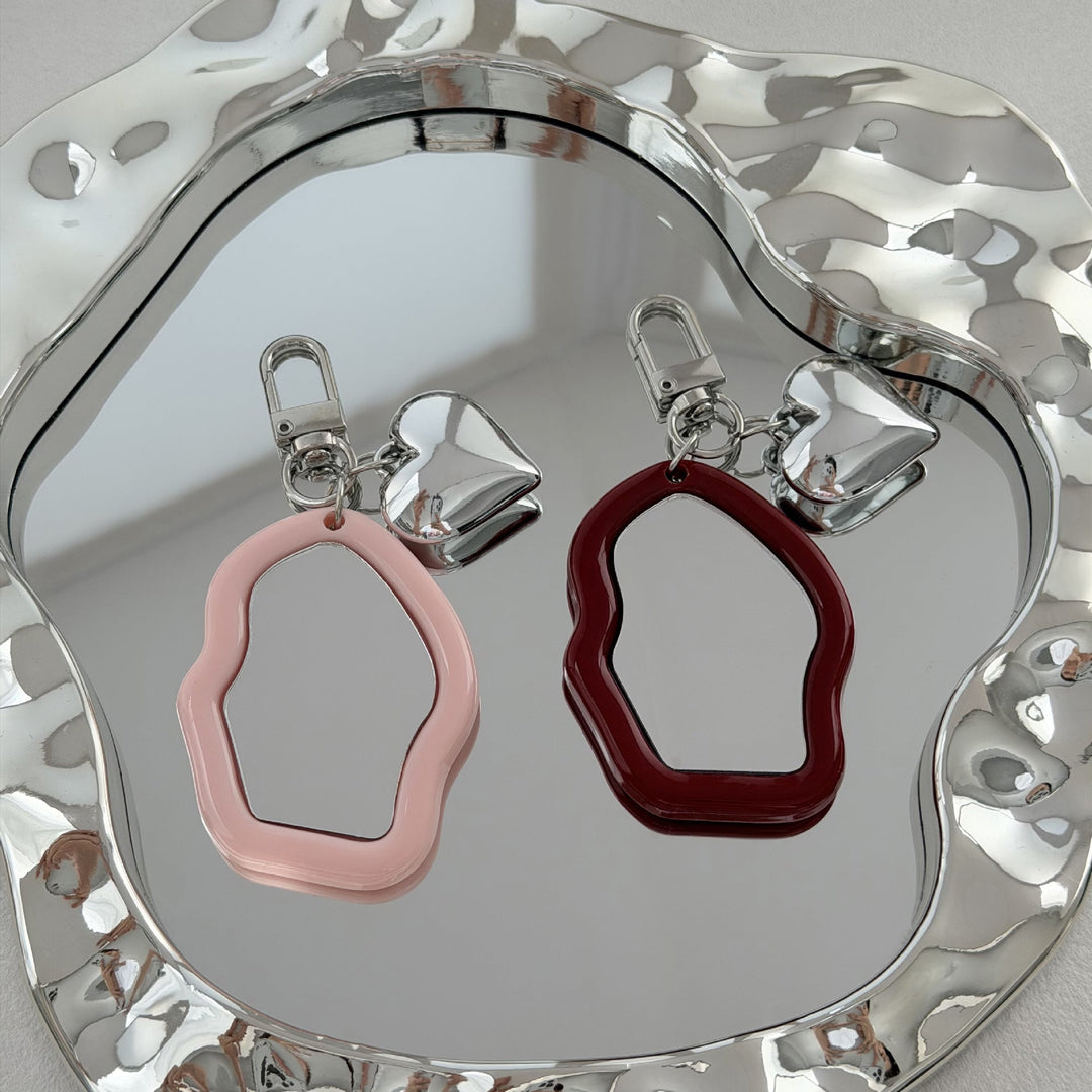 Creative Mirrored Keychain Kalsten