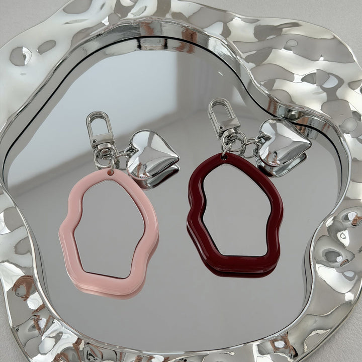 Creative Mirrored Keychain Kalsten
