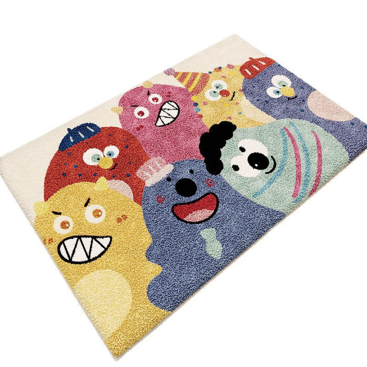 Fun Monster-Themed Bathroom Mat Kalsten