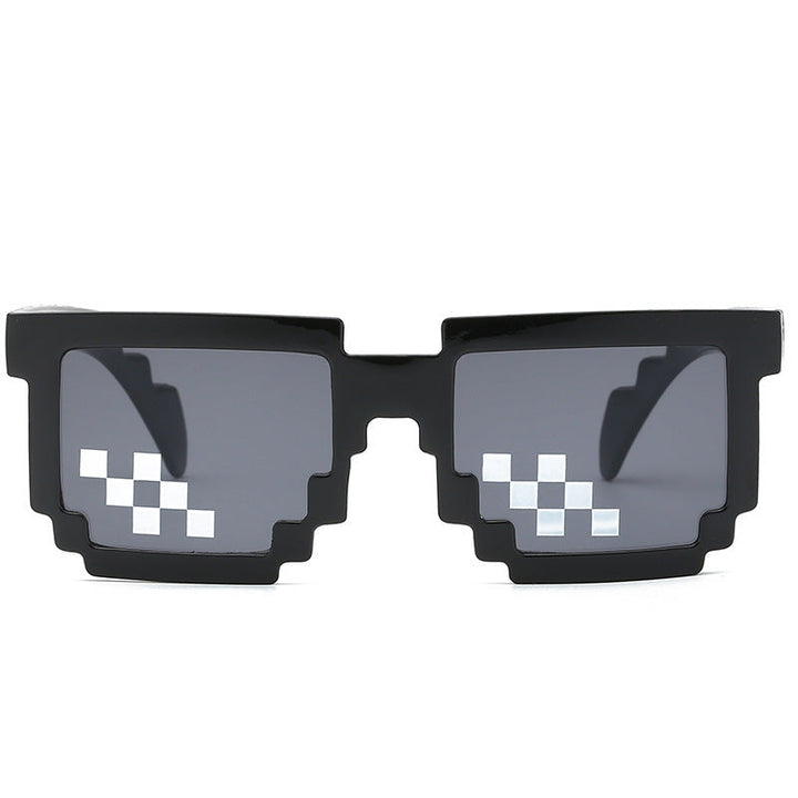 Women's eye-catching pixel-pattern sunglasses Kalsten