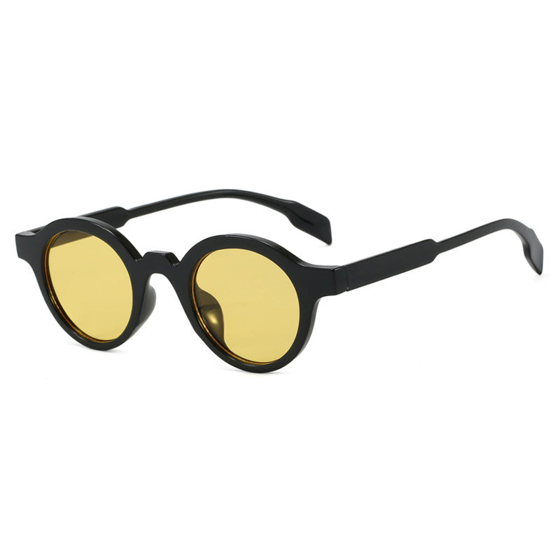 Women's fashionable round sunglasses with high-quality, flexible frame Kalsten