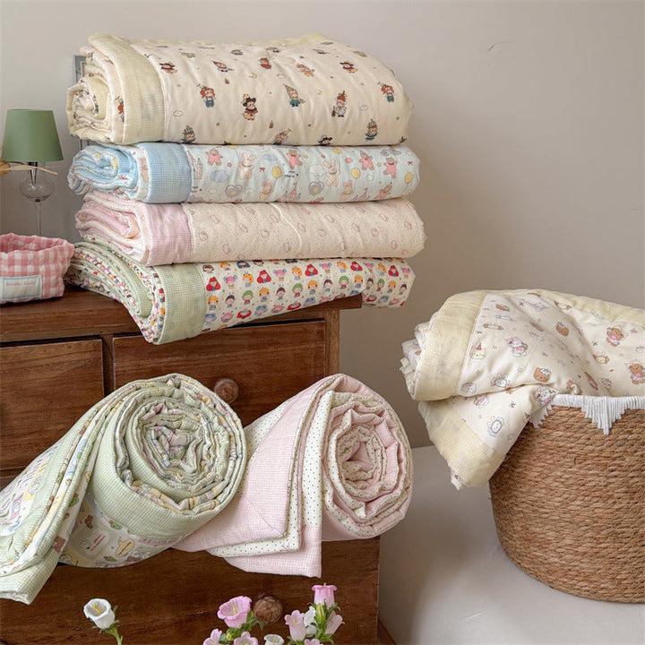 Women’s children's duvet with playful doll pattern Kalsten