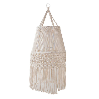 Decorative Macramé Hanging Lantern Acalora