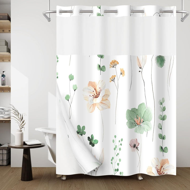 Artistic Floral Shower Curtain Kalsten