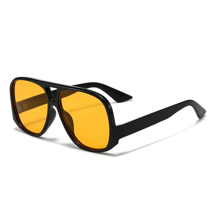Women trendy oversized sunglasses in modern tortoiseshell pattern Kalsten