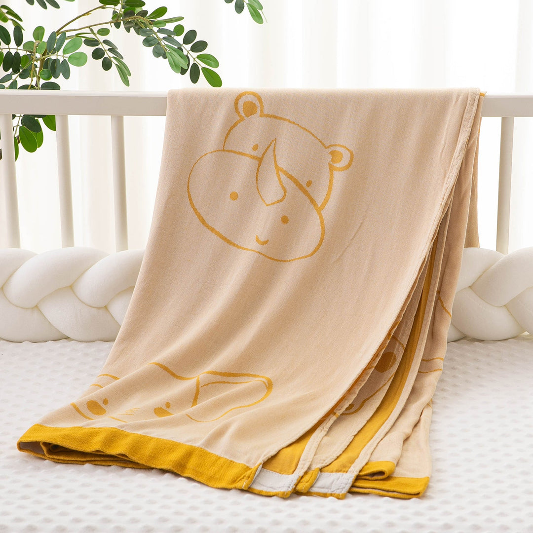 Ladies bedspread with playful nature motif Kalsten