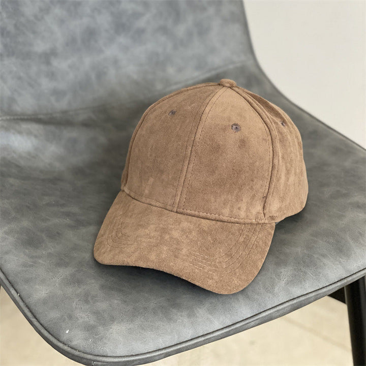 Men's Suede Texture Classic Cap Kalsten