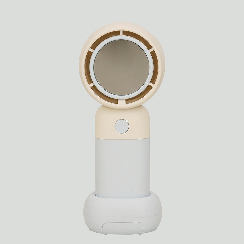Women Portable Handheld Fan with Integrated Mirror Kalsten