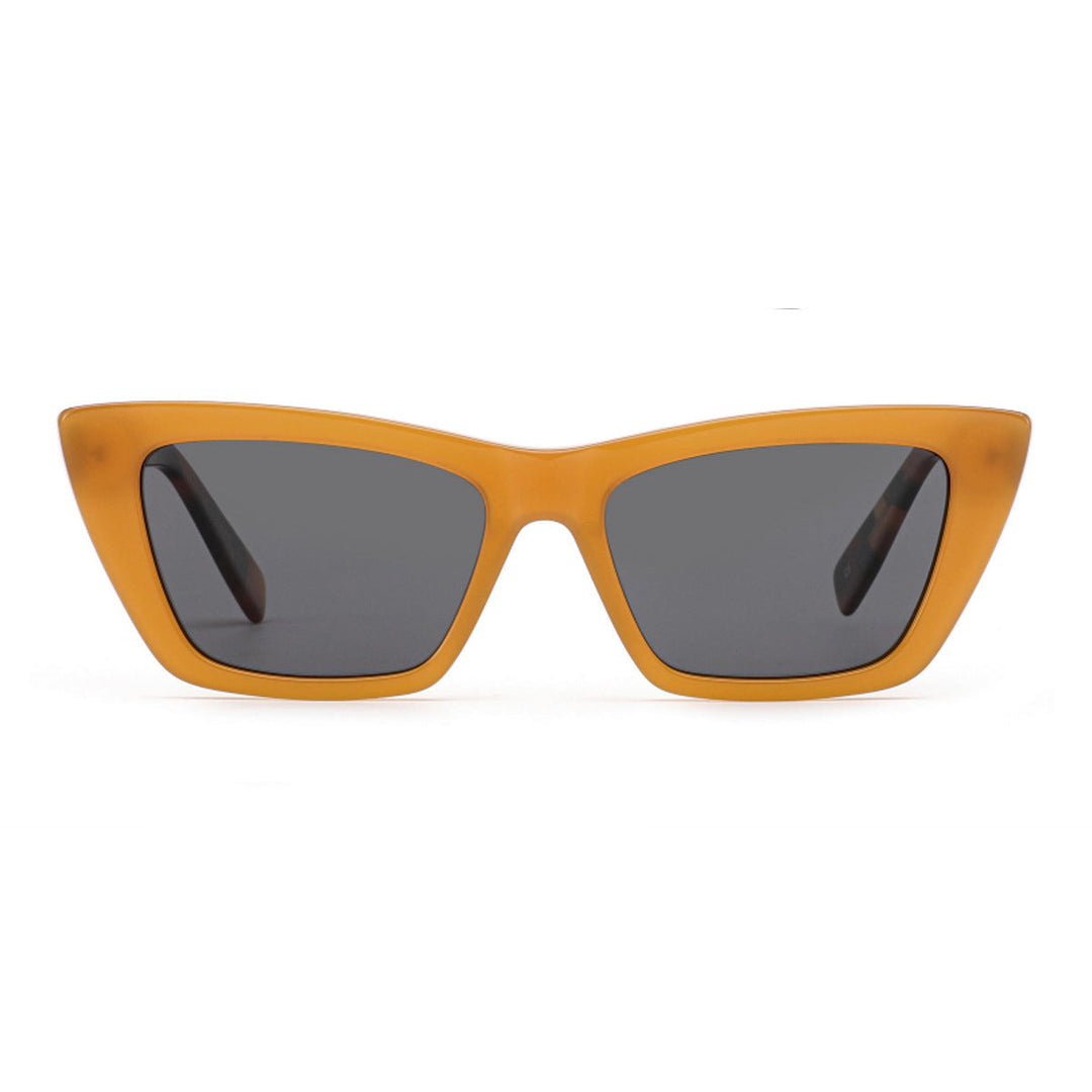 Women's sunglasses in trendy, geometric design with high-quality plastic frame Kalsten