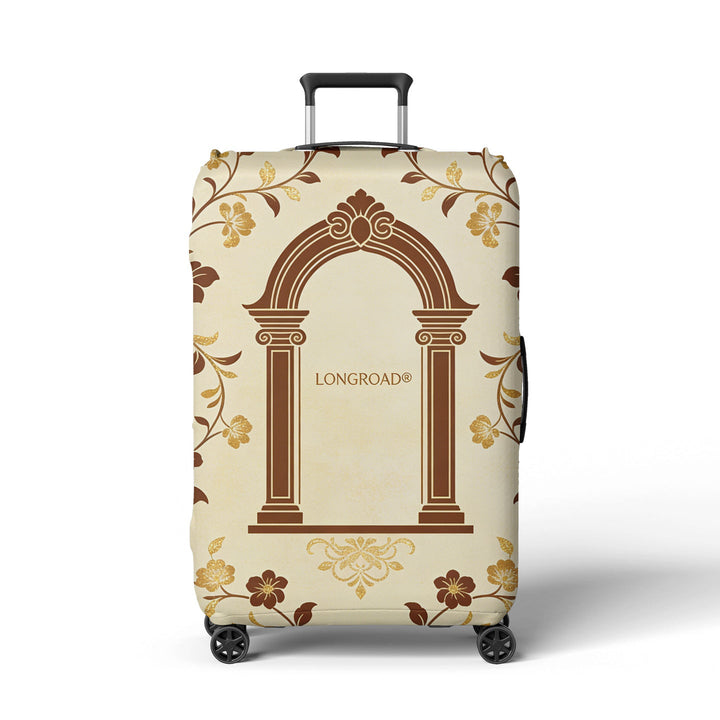 Women's Travel Trolley Kalsten  with elegant baroque pattern