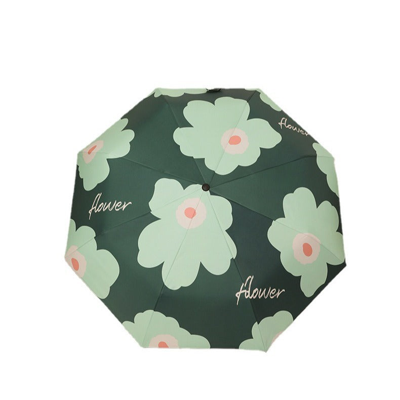 Ladies Rainbow Colored Folding Umbrellas Kalsten