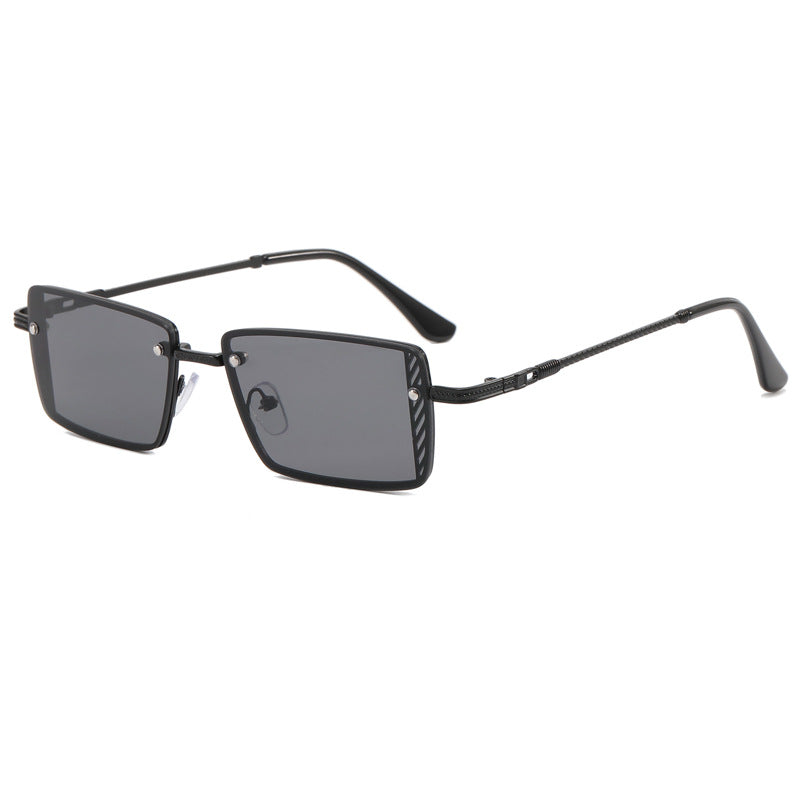 Ladies Elegant Square Sunglasses with Refined Frame Accents Kalsten