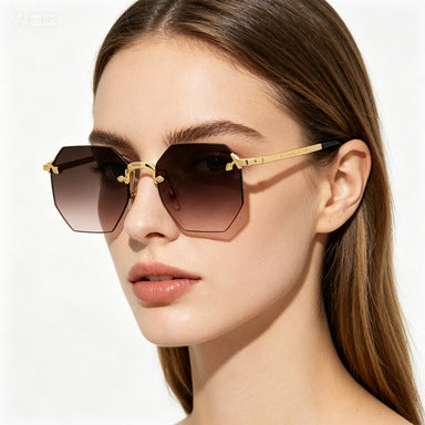 Women's stylish sunglasses in modern octagon design Kalsten