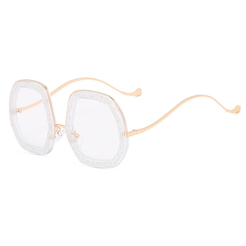 Ladies extravagant sunglasses with sparkling frame Kalsten