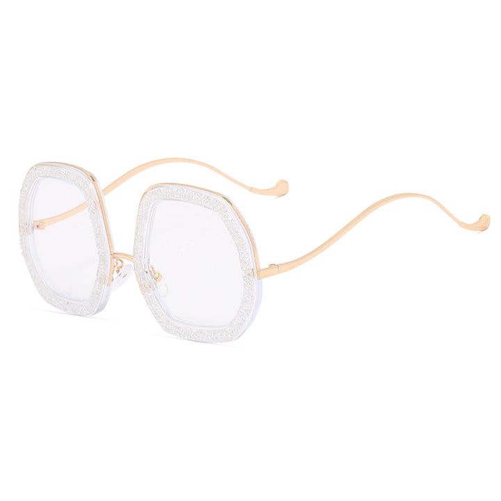 Ladies extravagant sunglasses with sparkling frame Kalsten