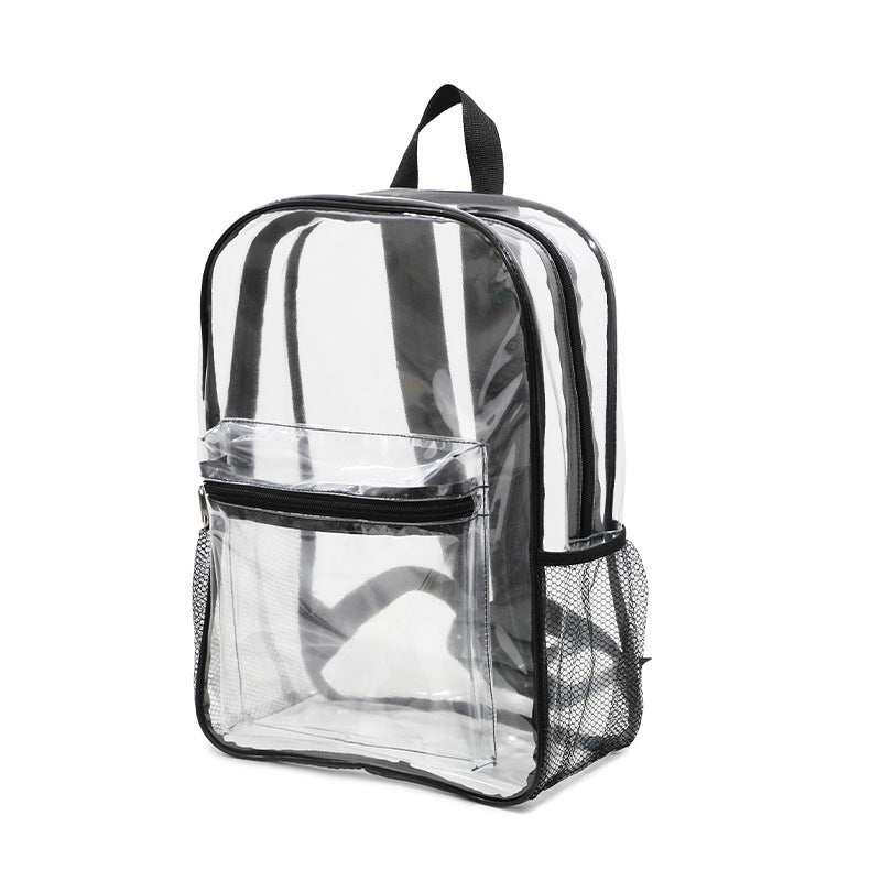 Transparent backpack with practical organizer Kalsten