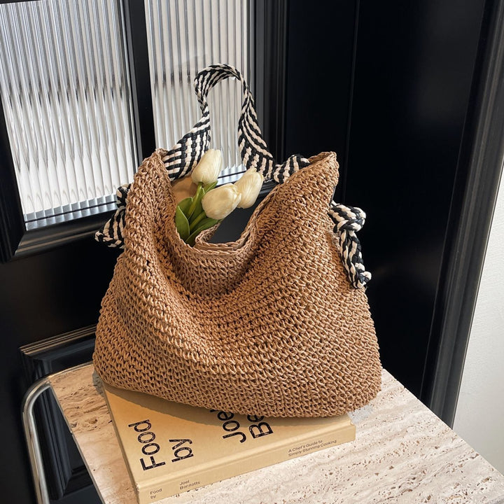 Large Handwoven Basket Shopper Kalsten
