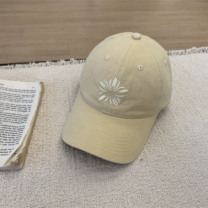 Women's Floral Embroidered Baseball Cap Kalsten