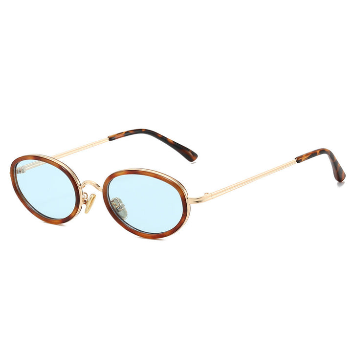 Women's fashionable sunglasses with high-quality frame and round lenses Kalsten