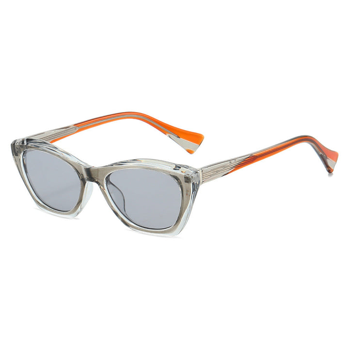 Women's Cat-Eye Sunglasses with Transparent and Colored Details Kalsten