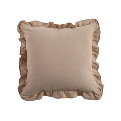 Ruffled Decorative Throw Pillow