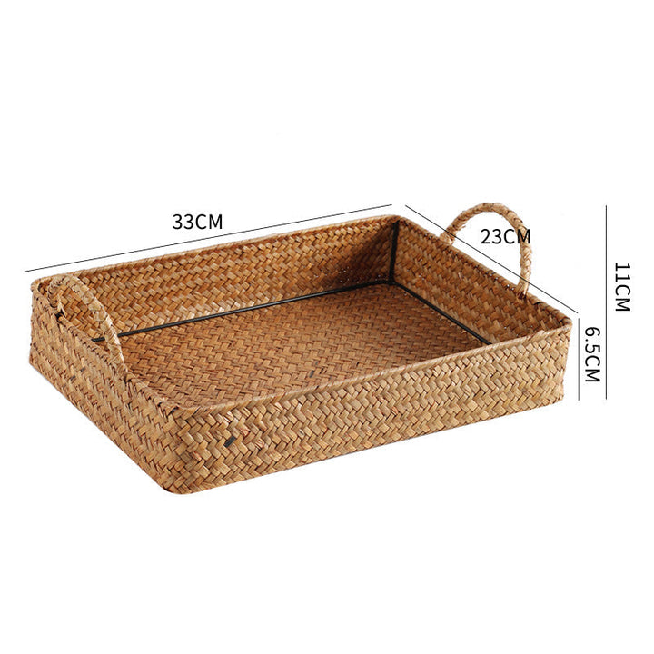 Handwoven Multi-Purpose Serving Tray Kalsten
