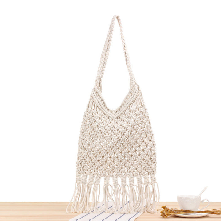 Versatile Macrame Tote Bag Kalsten