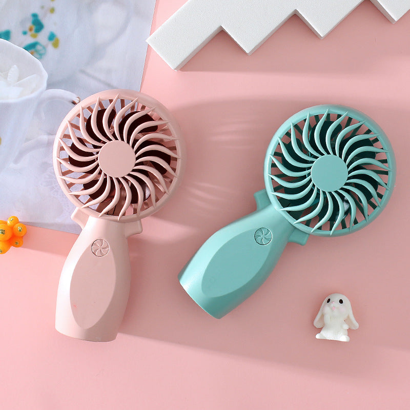 Unisex Portable Hand Fan with Ergonomic Handle and LED Function Kalsten