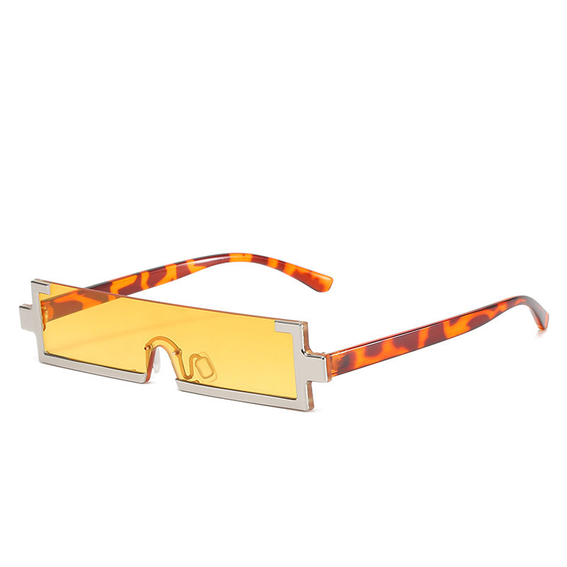 Ladies futuristic sunglasses with unique geometric design Kalsten