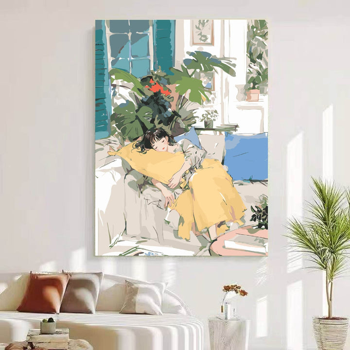 Cozy Lifestyle Canvas Art Kalsten