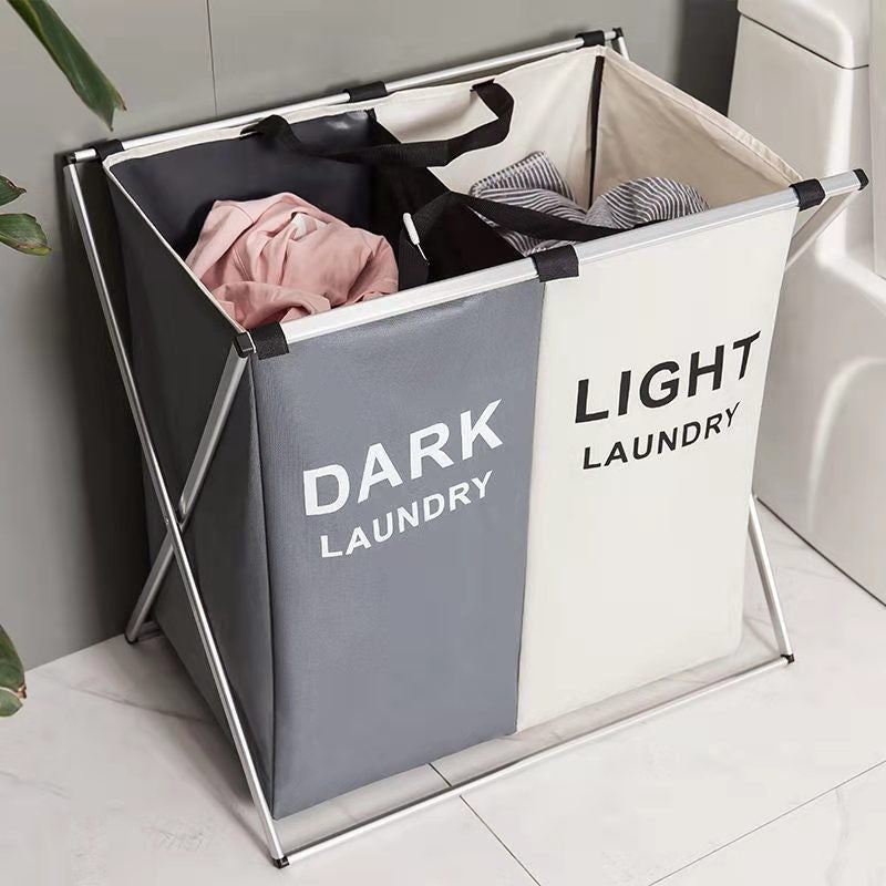 Laundry separation system with three compartments Kalsten