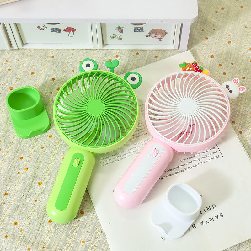 Women's Portable Hand Fan with Playful Animal Design Kalsten