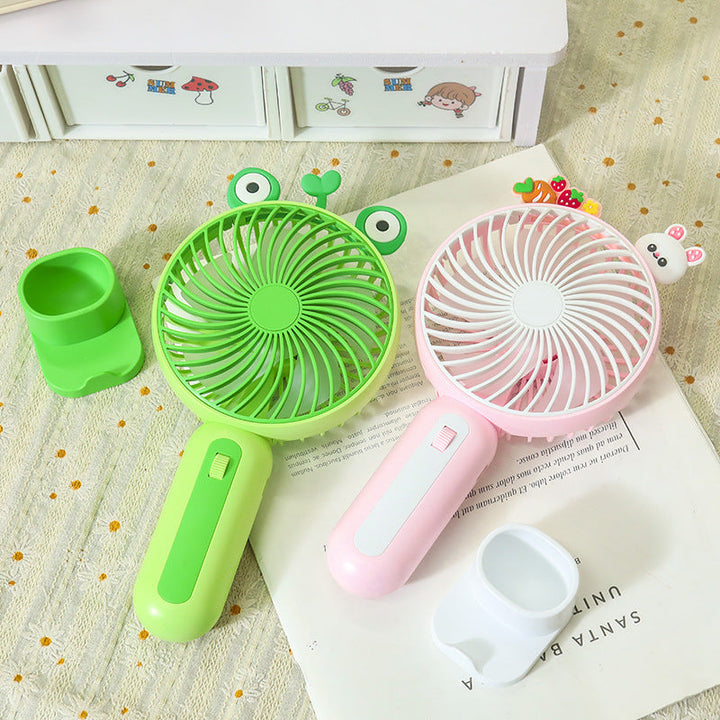 Women's Portable Hand Fan with Playful Animal Design Kalsten