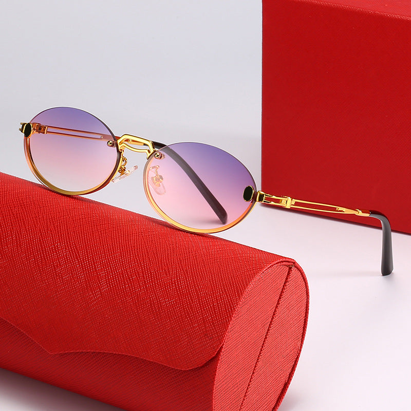 Women's fashionable sunglasses with intricate metal frame and stylish design Kalsten