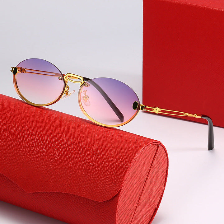Women's fashionable sunglasses with intricate metal frame and stylish design Kalsten