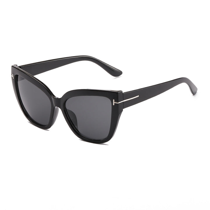 Ladies Cat-Eye Sunglasses with Fashionable Structured Frame Kalsten