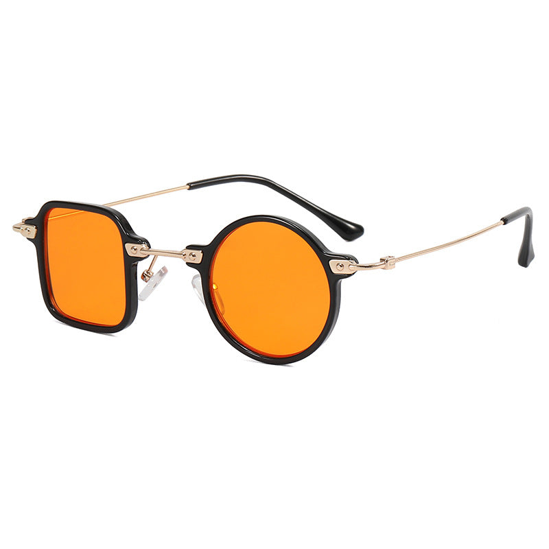 Ladies elegant round hybrid glasses with square design Kalsten
