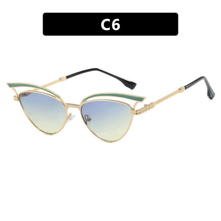 Women's Cat-Eye Glasses with Filigree Design Element Kalsten